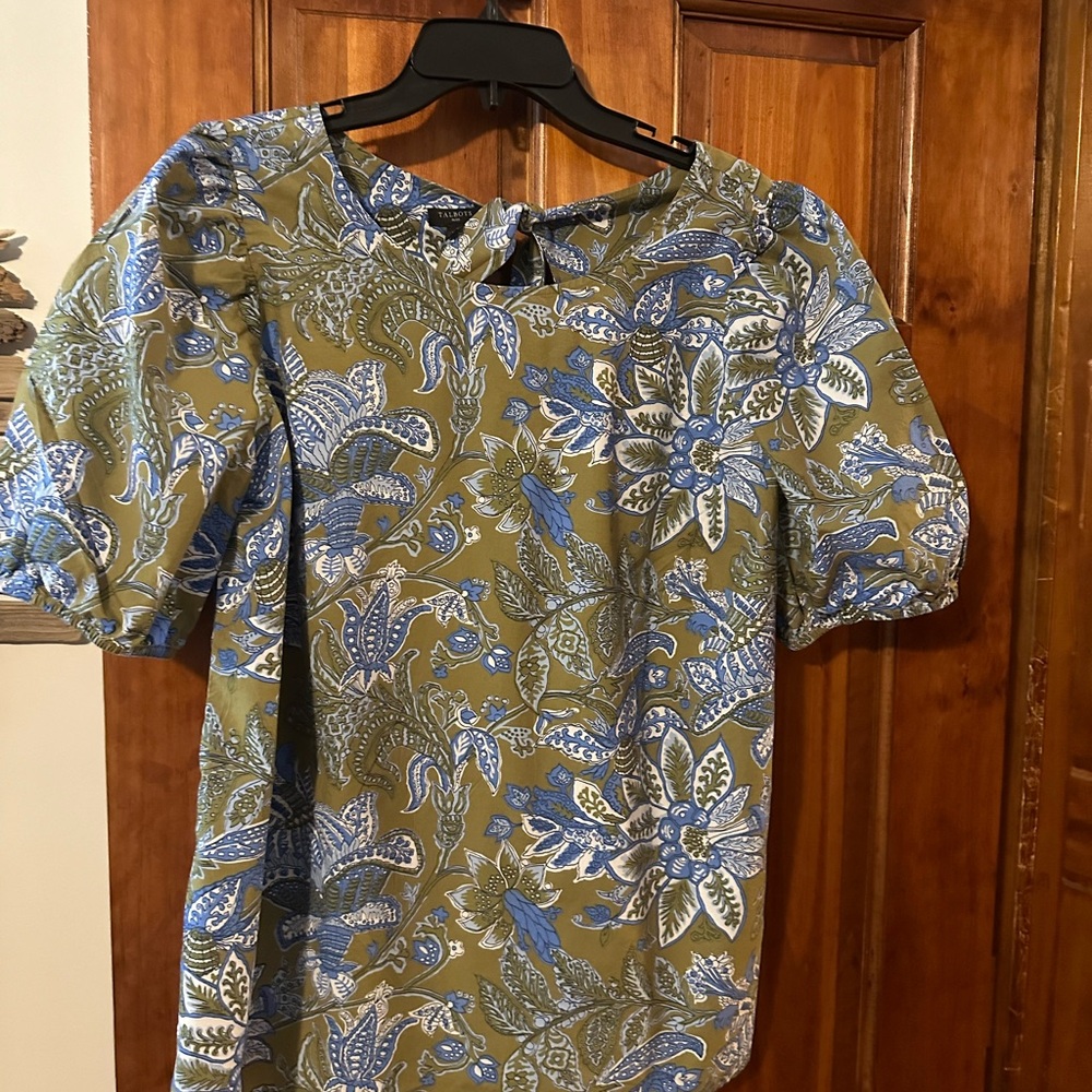 Beautiful paisley Talbots blouse!